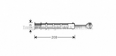 AVA QUALITY COOLING ftd282 -  Осушитель, кондиционер